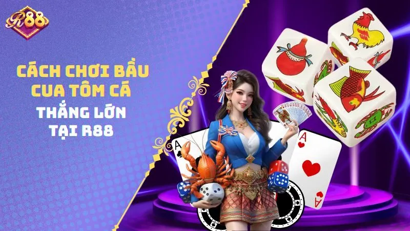 Cách Chơi Bầu Cua Tôm Cá Thắng Lớn Tại R88