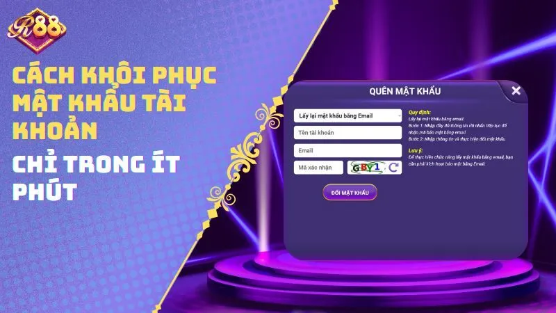 Cách khôi phục mật khẩu tài khoản chỉ trong ít phút